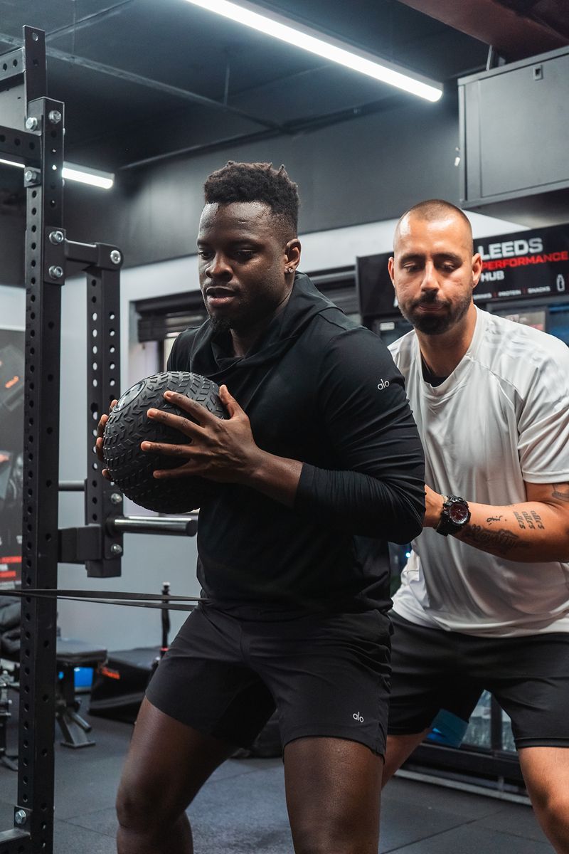 Dion Tsolakis coaching Ronaldo Vieira